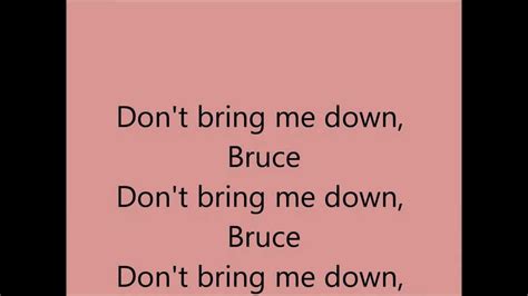 don't bring me down lyrics|don't bring me down orchestra lyrics.